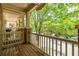 View from the front porch showing beautiful trees and street at 732 Province Se Pl, Atlanta, GA 30312