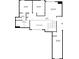 Detailed floor plan showcases the layout of the second floor, including bedrooms, bathrooms, and Gathering room at 2140 Azalea Dr, Roswell, GA 30075