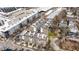 Aerial view of 726 Edgewood Ave showcases the townhomes and the neighborhood at 726 Edgewood Ne Ave, Atlanta, GA 30307