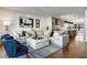Bright and spacious living room, featuring a plush sectional and modern decor at 726 Edgewood Ne Ave, Atlanta, GA 30307