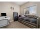 Bedroom with modern design and neutral tones at 113 Glenmore Ln, Mcdonough, GA 30253