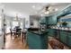 Stylish kitchen with granite countertops, center island, and stainless steel appliances at 1703 Brandywine Ct, Atlanta, GA 30338