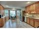 Large kitchen features an eat-in area, stainless steel appliances, and abundant cabinet space at 1257 Independence Way, Marietta, GA 30062