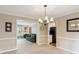 Bright dining area with views into the kitchen and Gathering room at 1405 Arden Trace Ln, Lawrenceville, GA 30043
