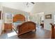 Vaulted ceiling, and hardwood floors are enhanced by natural light from the room's many windows at 3850 Pilgrim Mill Rd, Cumming, GA 30041