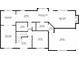 Detailed floor plan showcasing the layout of the second floor, including a Gathering room and kitchen at 650 Hunterhill Ct, Roswell, GA 30075