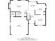 Layout of the first floor shows the living room, kitchen, dining room, and a large garage at 3376 Hickory Ln, Powder Springs, GA 30127