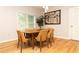 Bright dining area with a modern table and seating, perfect for Gathering meals at 398 Nw Wester Blvd, Atlanta, GA 30314