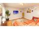 Cozy living room featuring hardwood floors and comfortable seating at 398 Nw Wester Blvd, Atlanta, GA 30314