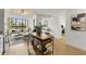 Open layout with modern furnishings, a kitchen island, and outside views at 563 Memorial Dr # 211, Atlanta, GA 30312
