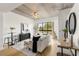 Stylish living room showcasing natural light, wood flooring, and contemporary furnishings at 563 Memorial Dr # 211, Atlanta, GA 30312
