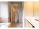 Bathroom features a shower, tub, and vanity with sink at 6416 Vicksburg Nw Ct, Acworth, GA 30101