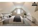 This virtually staged bedroom boasts neutral tones at 6416 Vicksburg Nw Ct, Acworth, GA 30101