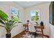 Cozy home office with natural light and hardwood floors, creating a perfect work-from-home space at 1221 Oakfield Se Dr, Atlanta, GA 30316