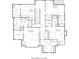 Second-floor floor plan featuring multiple bedrooms, bathrooms, and ample closet space at 1585 S Ponce De Leon #13 S Ave, Atlanta, GA 30307