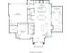 First-floor plan with living room, kitchen, dining area, patio access, and a Jr. Primary Suite at 1585 S Ponce De Leon #13 S Ave, Atlanta, GA 30307