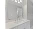 Modern bathroom with a sleek vanity, contemporary mirror, and ample counter space at 3341 Cranmore Chase, Marietta, GA 30066