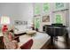 Bright living room boasts large windows, fireplace, and hardwood floors at 3265 Bentwood Close, Cumming, GA 30041