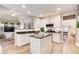 Bright kitchen featuring an island, stainless steel appliances, and granite countertops at 51 Norton Ave, Acworth, GA 30101