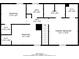 Detailed floor plan showcasing the layout of the second floor with labeled rooms and dimensions at 6351 Stablewood Way, Lithonia, GA 30058