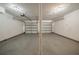 Spacious garage with two doors and ample room for parking and storage at 6351 Stablewood Way, Lithonia, GA 30058