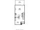 Main level floor plan featuring a kitchen, dining, Gathering room, and deck at 1932 Appian Aly, Kennesaw, GA 30144