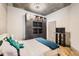Cozy bedroom with stylish built-in wardrobe and a comfortable bed, creating a relaxing atmosphere at 400 W Peachtree Nw St # 2614, Atlanta, GA 30308