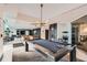 Bright community game room with pool table and lounge area at 400 W Peachtree Nw St # 2614, Atlanta, GA 30308