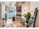 Bright open concept living space with modern decor and an abundance of natural light at 400 W Peachtree Nw St # 2614, Atlanta, GA 30308