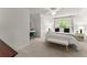 Bedroom with a large window, desk and bench at 4295 Parish Trce, Marietta, GA 30066