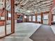 Spacious unfinished basement with exposed rafters and natural light at 215 Haleys Ct, Woodstock, GA 30188