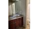Bathroom with tile floor, toilet, shower/tub, and vanity at 6074 Locklear Way, Douglasville, GA 30134