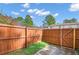Private fenced backyard area, perfect for entertaining or relaxing outdoors at 3162 Citrus Ct, Decatur, GA 30034