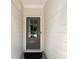 Stylish front door with sidelight, offering a welcoming entrance and curb appeal at 355 Niles Ct # 2, Marietta, GA 30060