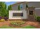 Elegant community sign for Grammercy Park, established in 2019, surrounded by lush landscaping at 355 Niles Ct # 2, Marietta, GA 30060