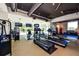 Onsite gym with several treadmills, free weights, and plenty of space to exercise at 3300 Windy Ridge Se Pkwy # 1212, Atlanta, GA 30339