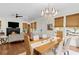 Inviting dining area seamlessly connects with the living room, creating a bright and airy atmosphere at 676 Juneberry Se Ln, Atlanta, GA 30316