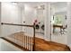 Upstairs hallway with laundry room and office space at 1446 Wilford Ne Dr, Atlanta, GA 30319