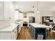 Bright kitchen features stainless steel appliances, white cabinets and subway tile backsplash at 1446 Wilford Ne Dr, Atlanta, GA 30319