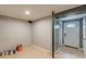 Clean basement space ready for customization with tiled floors and freshly painted walls at 3311 Lavista Dr, Hapeville, GA 30354