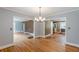 Spacious living room connects to the dining area and other rooms in the house at 3311 Lavista Dr, Hapeville, GA 30354