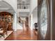 Grand foyer with hardwood floors, staircase, and elegant décor at 4605 Heathcliff Way, Cumming, GA 30041
