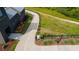 Elevated view of walking trail, highlighting community's recreational amenities and landscaping at 4605 Heathcliff Way, Cumming, GA 30041