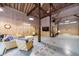 Open interior of garage, featuring living space at 4500 Candacraig, Alpharetta, GA 30022