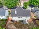 Aerial view of a private backyard, highlighting its spaciousness and peaceful surroundings at 5008 Bethpage Dr, Suwanee, GA 30024