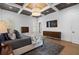 Bright and airy main bedroom featuring a decorative ceiling and ample space at 120 Nezhat Pl, Atlanta, GA 30350