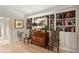 Well-appointed living room with built-in shelving and stylish decor, creating a cozy ambiance at 2632 Peachtree Nw Rd # 203B, Atlanta, GA 30305