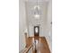 Grand foyer with high ceilings, wood floors, and a decorative front door with sidelights at 1250 Parkview Nw Ln, Kennesaw, GA 30152