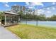 Community tennis court with a gazebo, great for recreation and outdoor activities at 1250 Parkview Nw Ln, Kennesaw, GA 30152