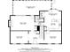 First floor plan layout details living spaces, kitchen, dining, and screened porch at 1508 Walker Ridge Sw Dr, Marietta, GA 30064